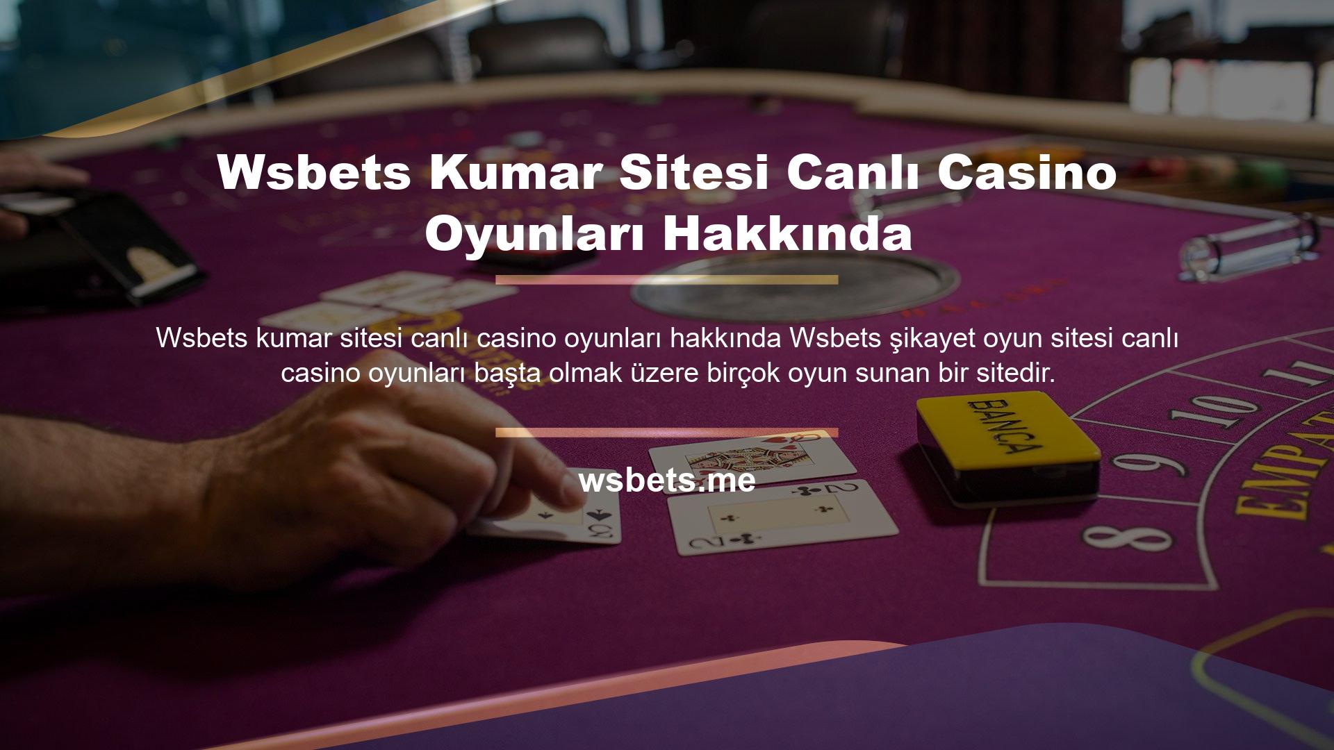Sitenin ana sayfasında spor bahisleri, sanal spor oyunları, klasik poker oyunları gibi birçok detaylı oyun yer almaktadır